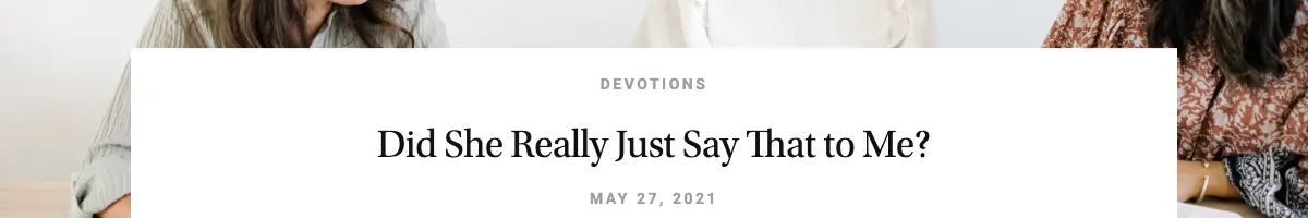 Christian devotional article