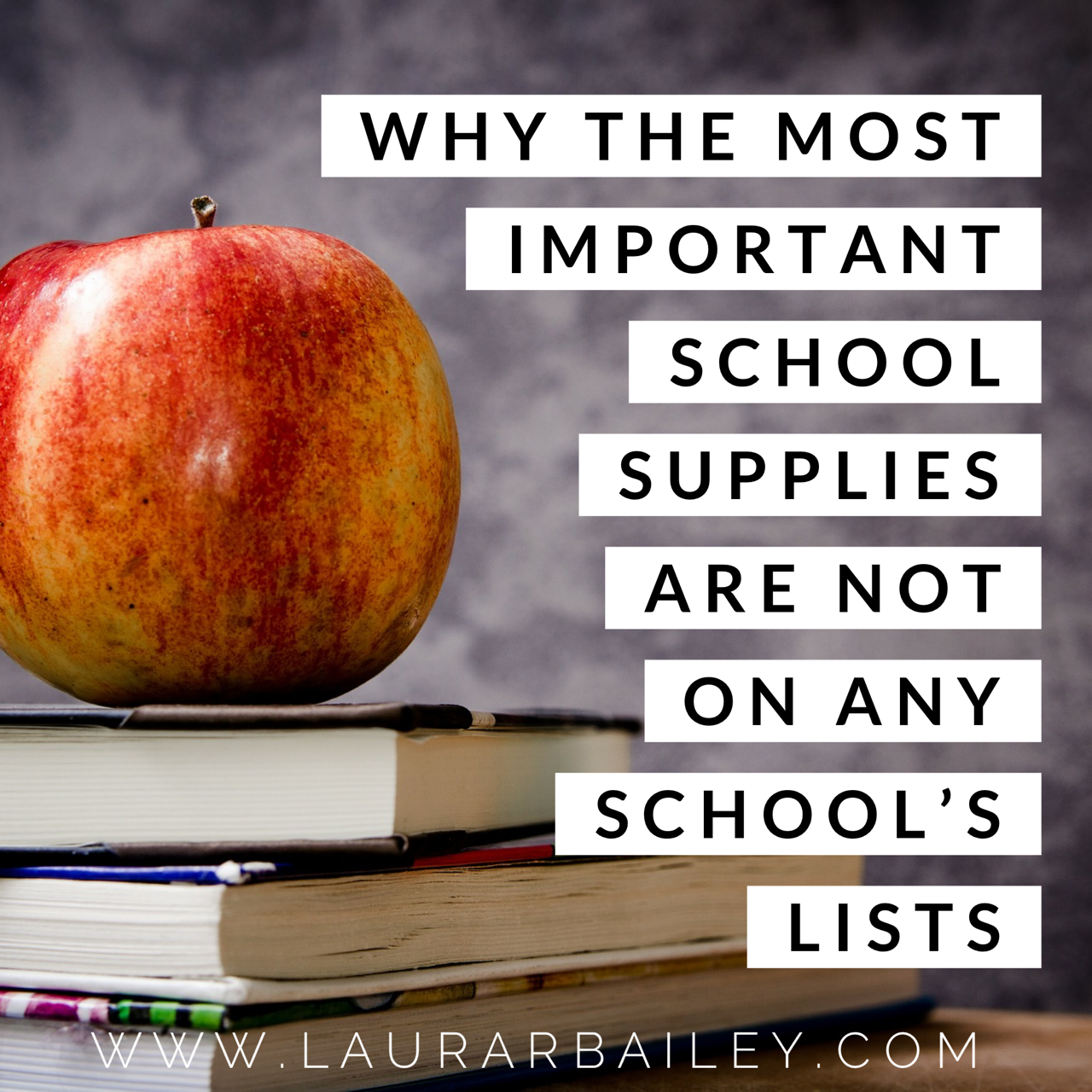 Why the Most Important School Supplies Are Not on Any School’s Lists